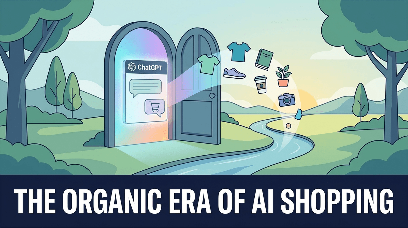 Forrester Confirms the "Organic Era" of AI Shopping. The Ranking Window Is Still Open.