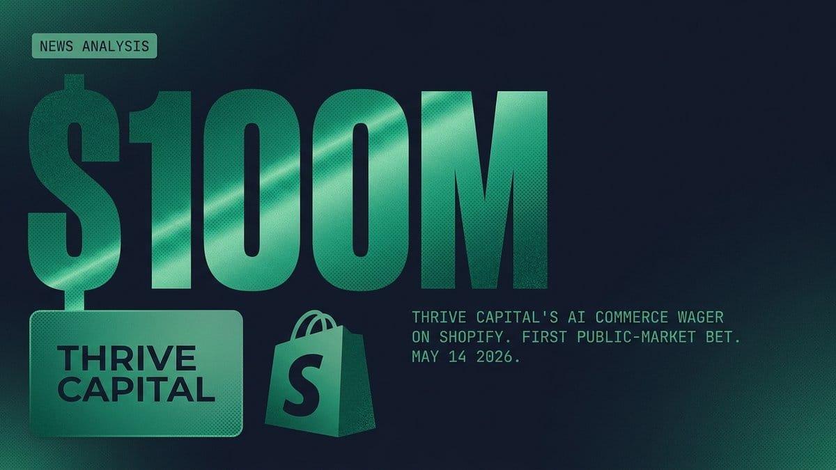 Thrive Capital Just Bet $100M on Shopify's AI Commerce Future